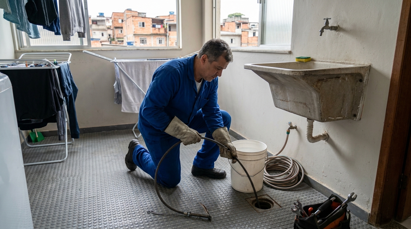 Desentupimento de Ralos Externos em Vitória da Conquista‑BA