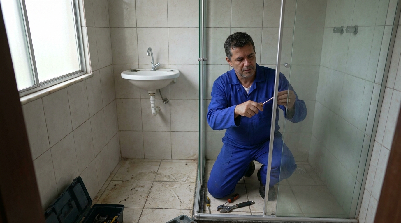 Troca de Roldanas e Trilhos em Vitória da Conquista‑BA